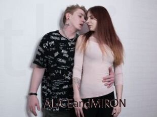 ALICEandMIRON