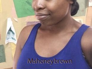 Mshoneybrown