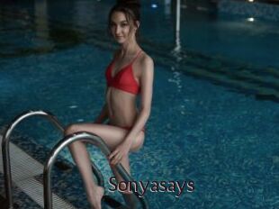 Sonyasays