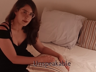 Unspeakable